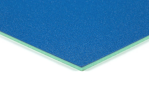 英利奥5.0mm蓝色水晶沙运动地胶